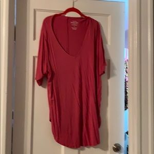 Torrid super soft tunic pink/rose color